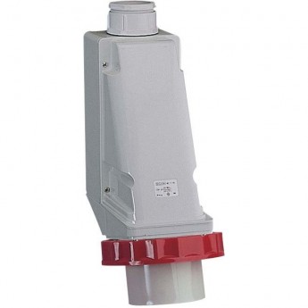 Настенная вилка винтовая SCHNEIDER ELECTRIC PRATIKA 125А 3P+N+E IP67 380В