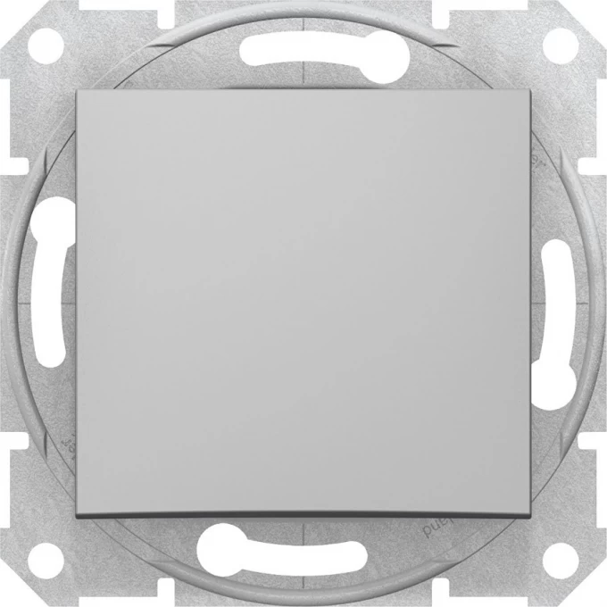 Переключатель 1-клавишный перекрестный SCHNEIDER ELECTRIC SEDNA, сх.7, 10А, 250В, алюминий SDN0500160 Переключатель 1-клавишный перекрестный SCHNEIDER ELECTRIC SEDNA, сх.7, 10А, 250В, алюминий SDN0500160
