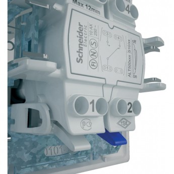 Переключатель 1-клавишный SCHNEIDER ELECTRIC SEDNA, сх.6, 10А, 250В, алюминий