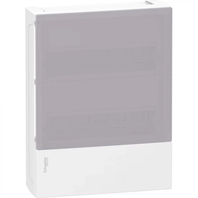 Щит навесной SCHNEIDER ELECTRIC MINI PRAGMA с дымчатой дверцей 2РЯД/24МОД,IP40,IK07,63А,2 клеммы,Италия MIP12212T Щит навесной SCHNEIDER ELECTRIC MINI PRAGMA с дымчатой дверцей 2РЯД/24МОД,IP40,IK07,63А,2 клеммы,Италия MIP12212T