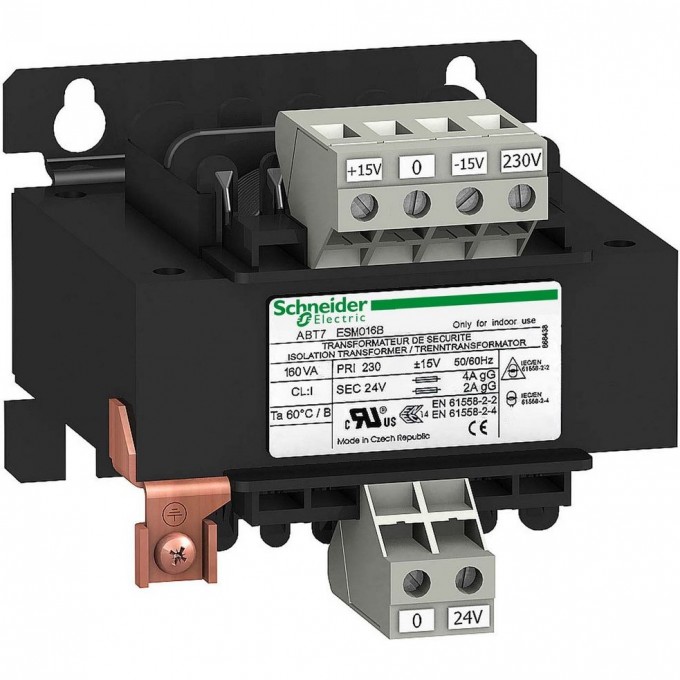 Трансформатор SCHNEIDER ELECTRIC MODICON 24В 250ВА ABT7ESM025B Трансформатор SCHNEIDER ELECTRIC MODICON 24В 250ВА ABT7ESM025B