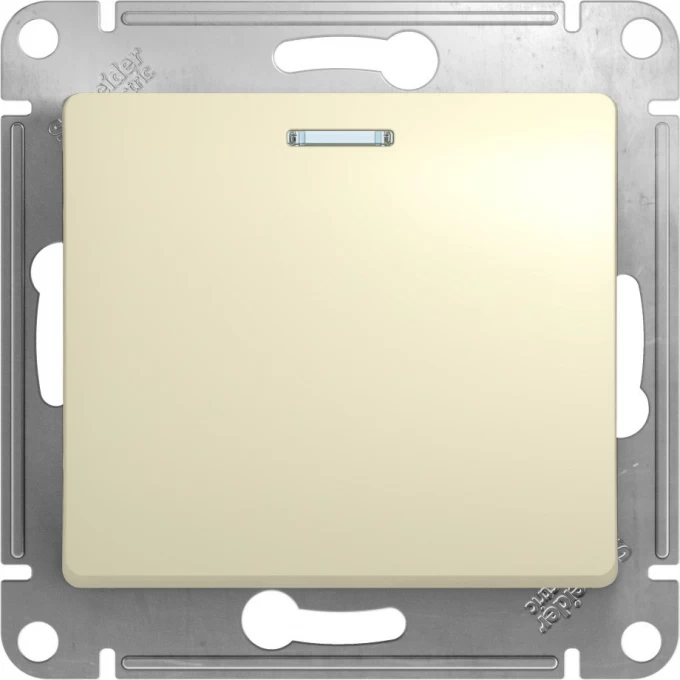1-клавишный переключатель SCHNEIDER ELECTRIC GLOSSA с подсветкой, сх.6а, 10АХ, механизм, БЕЖЕВЫЙ GSL000263 1-клавишный переключатель SCHNEIDER ELECTRIC GLOSSA с подсветкой, сх.6а, 10АХ, механизм, БЕЖЕВЫЙ GSL000263
