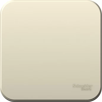 1-клавишный выключатель SCHNEIDER ELECTRIC BLANCA, 6А, 250В, МОЛОЧНЫЙ