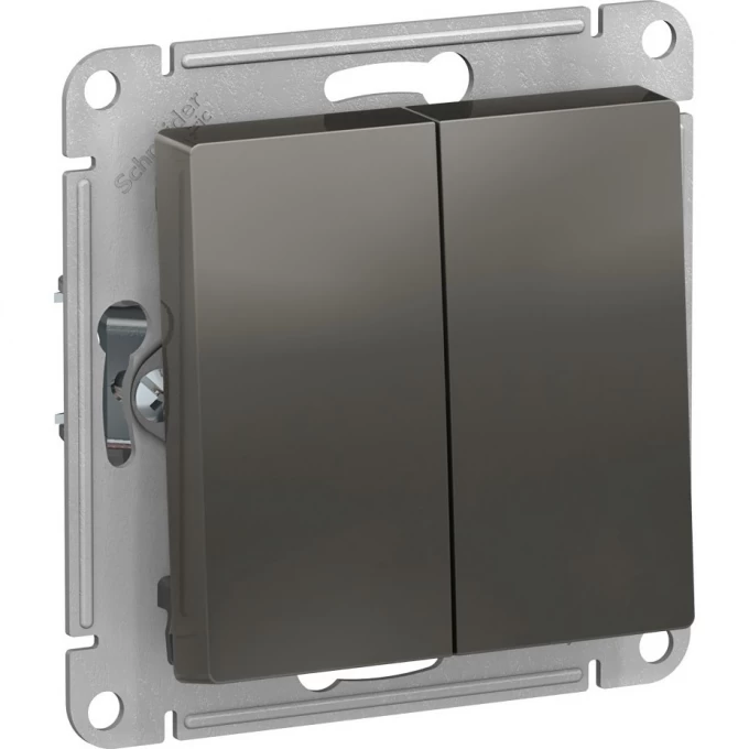 2-клавишный переключатель SCHNEIDER ELECTRIC ATLASDESIGN 10АХ, механизм, СТАЛЬ ATN000965 2-клавишный переключатель SCHNEIDER ELECTRIC ATLASDESIGN 10АХ, механизм, СТАЛЬ ATN000965