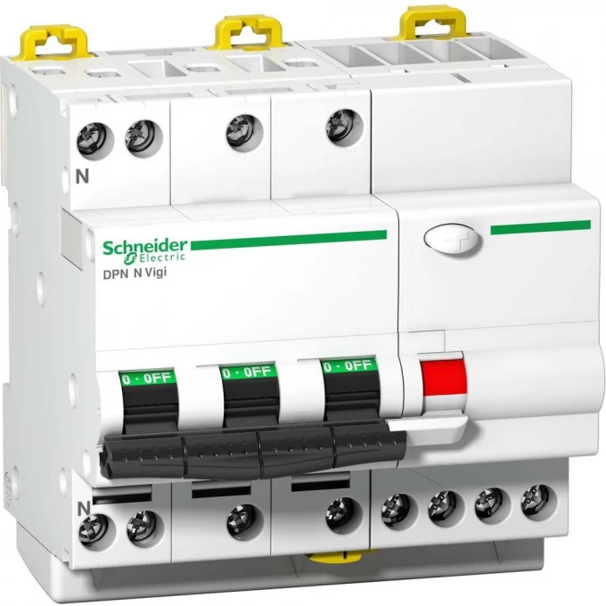 Автоматический выключатель дифференциального тока SCHNEIDER ELECTRIC ACTI 9 DPN N VIGI 4П 6КА 16A C 30МA AC A9D31716 Автоматический выключатель дифференциального тока SCHNEIDER ELECTRIC ACTI 9 DPN N VIGI 4П 6КА 16A C 30МA AC A9D31716