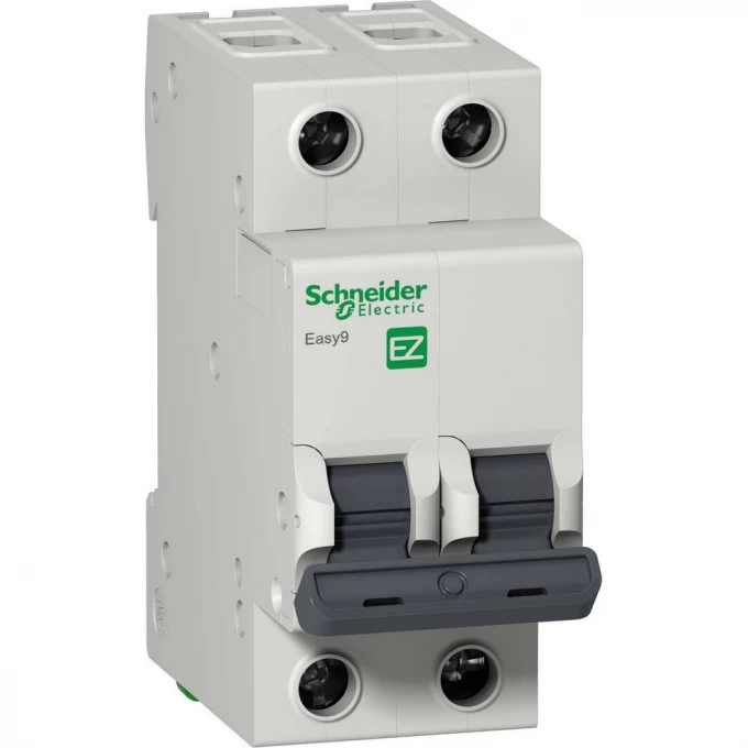 Автоматический выключатель SCHNEIDER ELECTRIC EASY9 2П 50А С 4,5кА 230В =S= EZ9F34250 Автоматический выключатель SCHNEIDER ELECTRIC EASY9 2П 50А С 4,5кА 230В =S= EZ9F34250