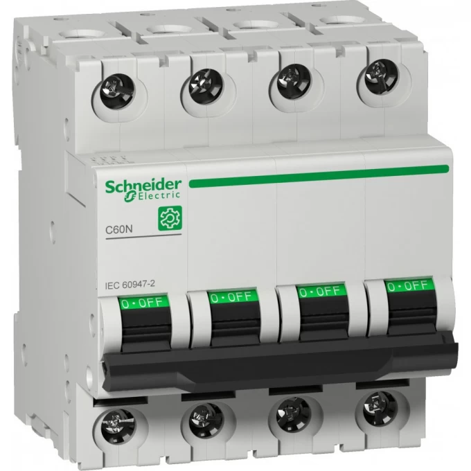 Автоматический выключатель SCHNEIDER ELECTRIC MULTI 9 C60N 4П 25A C M9F11425 Автоматический выключатель SCHNEIDER ELECTRIC MULTI 9 C60N 4П 25A C M9F11425