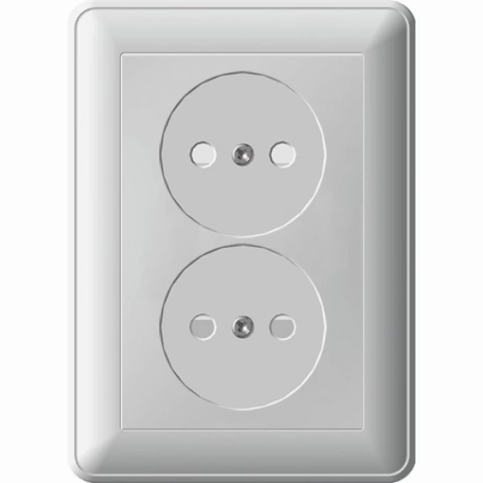 Розетка двойная SCHNEIDER ELECTRIC W59 без заземления со шторками, 16А, в сборе, шампань RS16-254-48 Розетка двойная SCHNEIDER ELECTRIC W59 без заземления со шторками, 16А, в сборе, шампань RS16-254-48