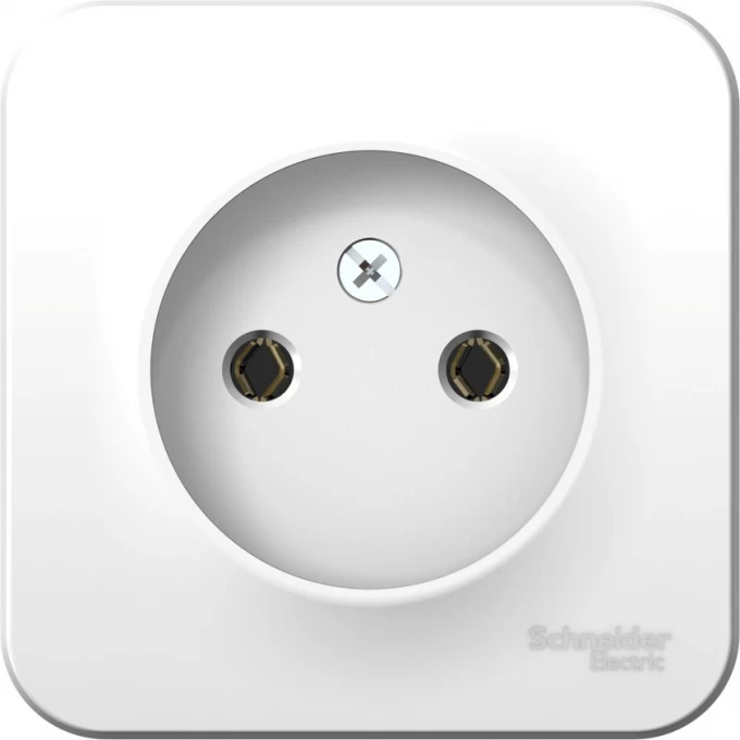 Розетка SCHNEIDER ELECTRIC BLANCA без заземления, без шторок, с монтажной пластиной, 16А, 250В, белый BLNRA000121 Розетка SCHNEIDER ELECTRIC BLANCA без заземления, без шторок, с монтажной пластиной, 16А, 250В, белый BLNRA000121