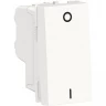 Выключатель 1-клавишный SCHNEIDER ELECTRIC UNICA MODULAR двухполюсный, сх. 2, 16 AX, 250 В, 1 мод белый NU316218