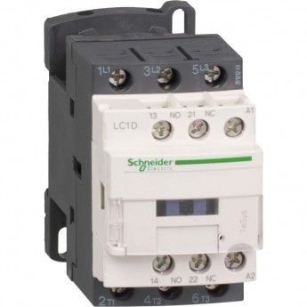 Контактор SCHNEIDER ELECTRIC TESYS D 3Р,38 A,НО+НЗ,220V 50/60 ГЦ, зажим под винт