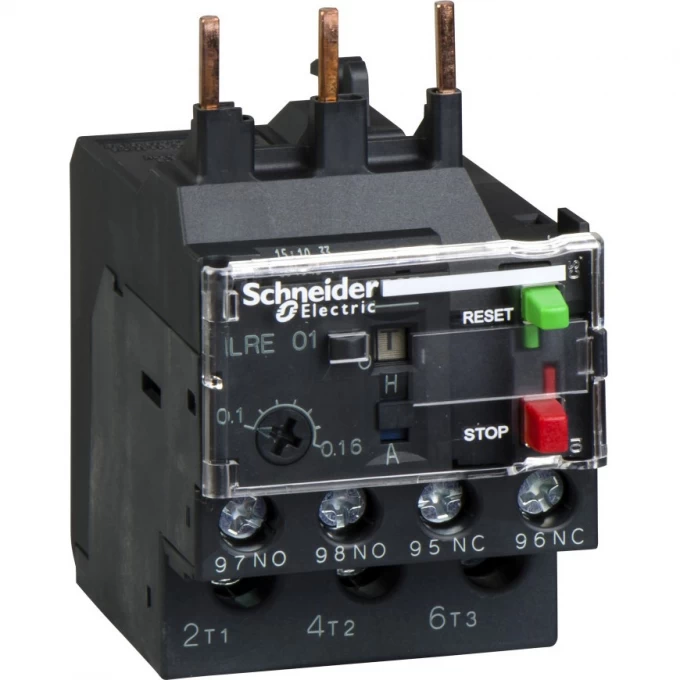 Тепловое реле SCHNEIDER ELECTRIC EASYPACT TVS TVS 0,1...0,16A LRE01 Тепловое реле SCHNEIDER ELECTRIC EASYPACT TVS TVS 0,1...0,16A LRE01