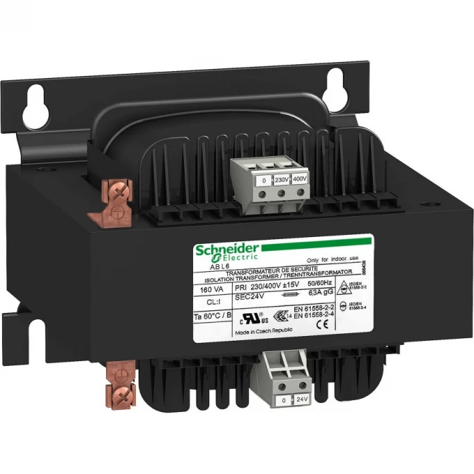 Трансформатор SCHNEIDER ELECTRIC MODICON 230-400В 1X230В 1000ВA ABL6TS100U Трансформатор SCHNEIDER ELECTRIC MODICON 230-400В 1X230В 1000ВA ABL6TS100U