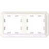 Рамка 2-постовая SCHNEIDER ELECTRIC ATLASDESIGN Antique универсальная, жемчужный ATN100402