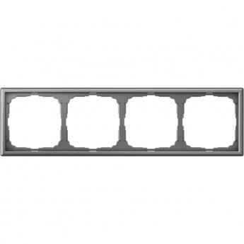 Рамка 4-постовая SCHNEIDER ELECTRIC ARTGALLERY SE GAL000904 сталь