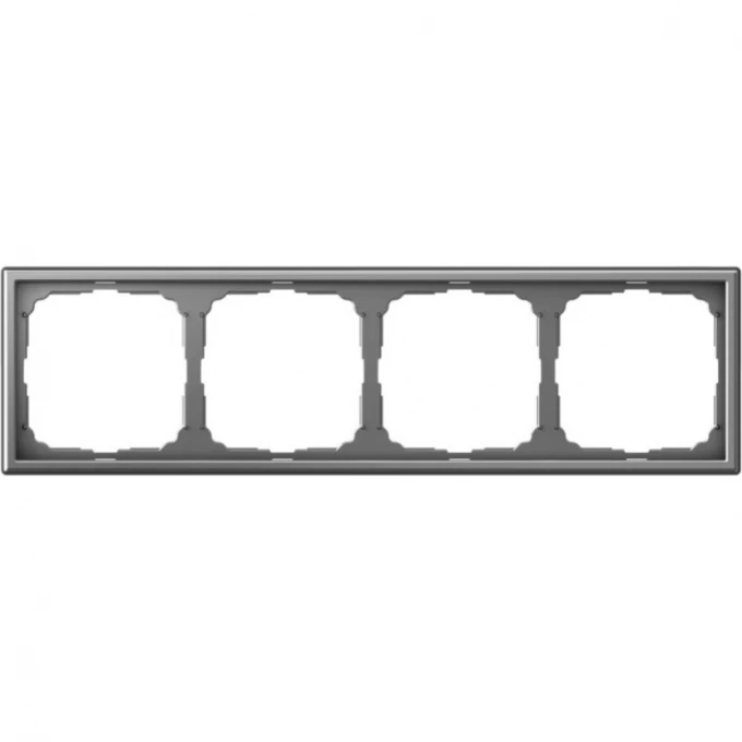 Рамка 4-постовая SCHNEIDER ELECTRIC ARTGALLERY SE сталь GAL000904