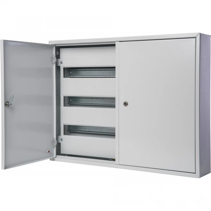 Корпус металлический навесной двудверный DEKRAFT 520х685х120, 90 мод., IP31 30209DEK Корпус металлический навесной двудверный DEKRAFT 520х685х120, 90 мод., IP31 30209DEK