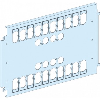 Монтажная плата SCHNEIDER ELECTRIC PRISMA для 3-4 вертикальных стационарных аппаратов NS250