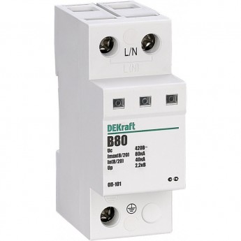 Ограничитель перенапряжения SCHNEIDER ELECTRIC DEKRAFT ОП101-1P-080-B-420