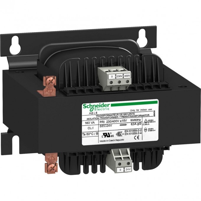 Трансформатор SCHNEIDER ELECTRIC MODICON 230-400В 1X230В 160ВA ABL6TS16U Трансформатор SCHNEIDER ELECTRIC MODICON 230-400В 1X230В 160ВA ABL6TS16U