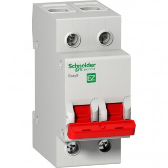 Выключатель нагрузки SCHNEIDER ELECTRIC EASY9 (модульный рубильник) 2П 40А 400В =S=