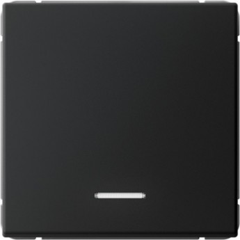 Выключатель 1-клавишный SCHNEIDER ELECTRIC ARTGALLERY GAL001013 (сх. 1а) 10AX с подсветкой механизм, карбон